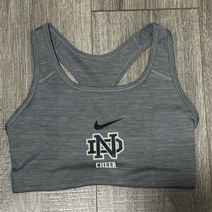 Nike Notre Dame Fighting Irish Youth M Cheer Sports Bra